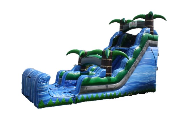 18ft Blue Crush Dry Slide 18ft Blue Crush Dry Slide