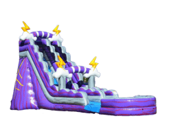  19ft Purple Thunder Water Slide