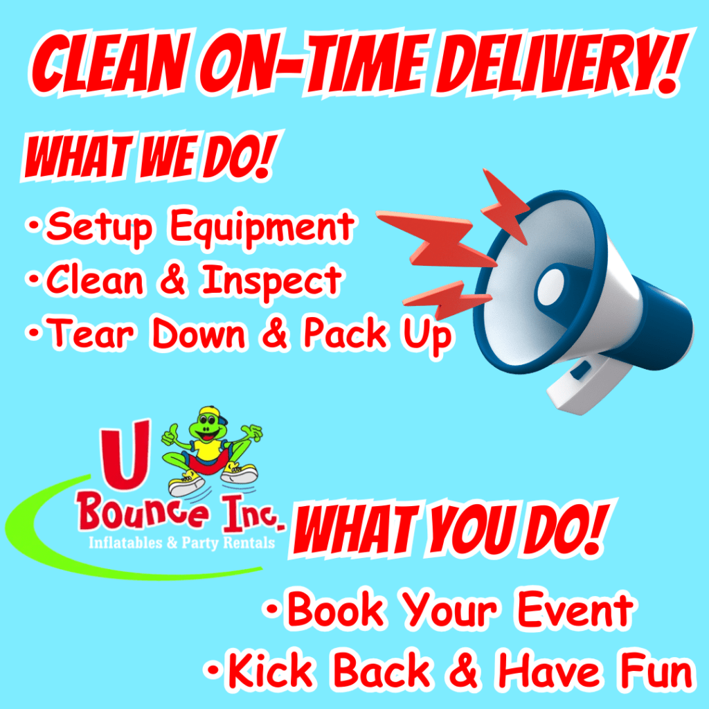 U Bounce Inc. - Delivery Area